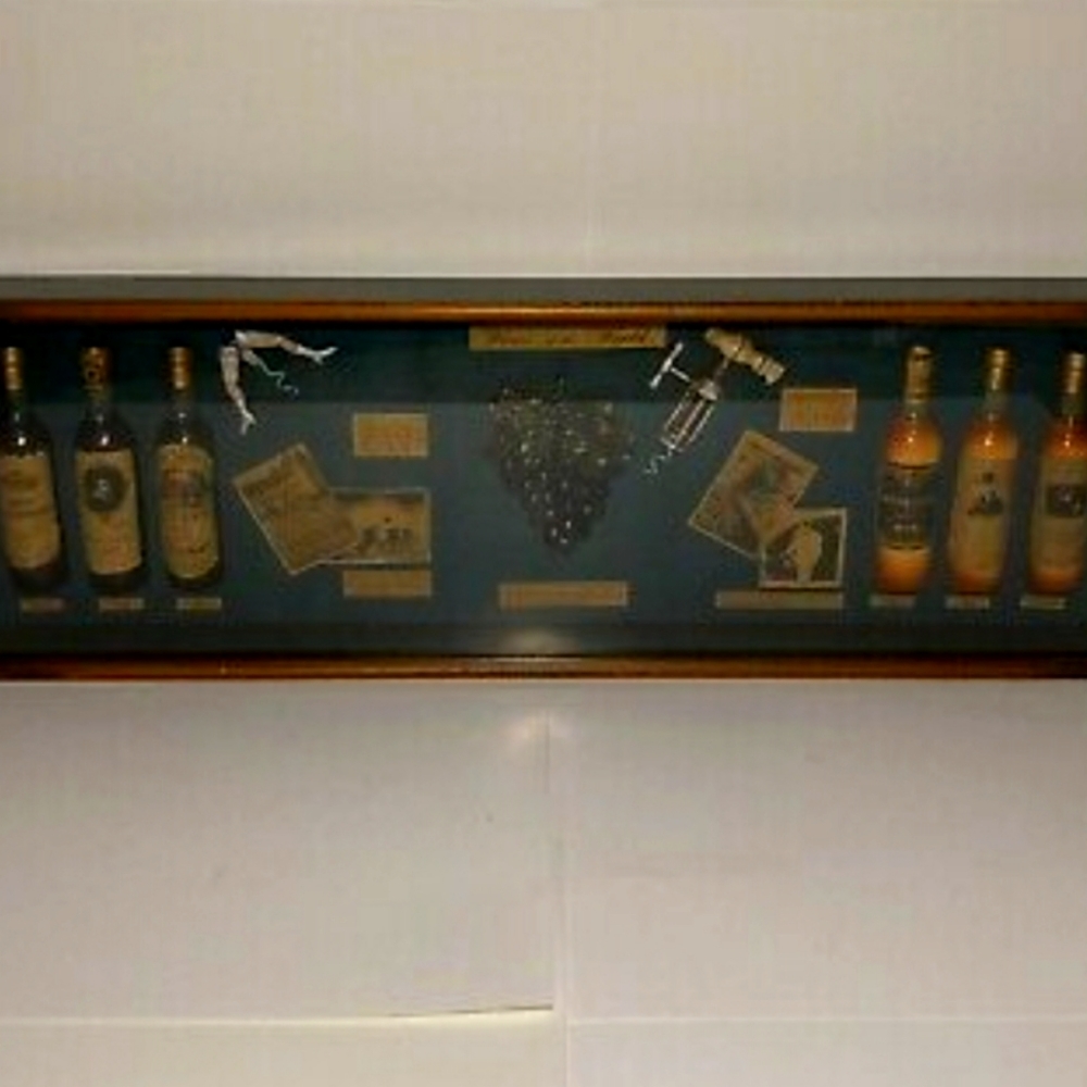 Mid Century English Portobello Famous Wines of the world